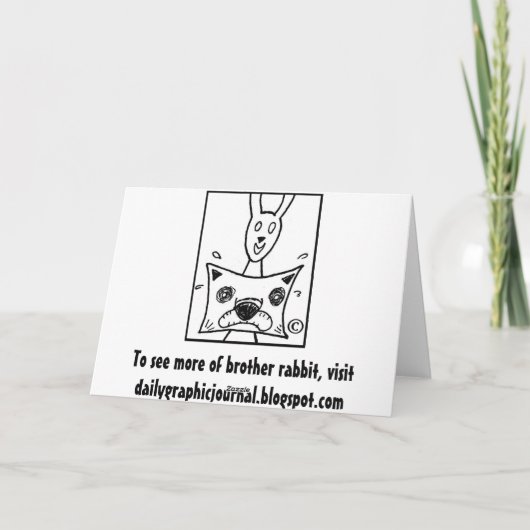 De enige Dag van de Voorlichting kaart-Besluipt u Feestdagen Kaart (Achterkant)