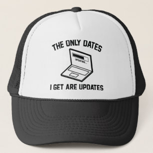 De enige data die ik krijg zijn updates trucker pet