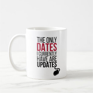 De enige data die ik op dit moment heb zijn update koffiemok