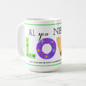 De enige die u nodig hebt, is de Mok van LOVE Bohe (Voorkant links)