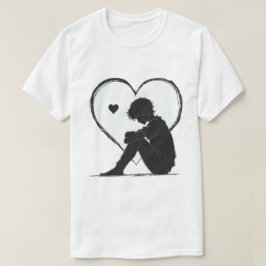 De enige die verliefd is in mijn wereld t-shirt
