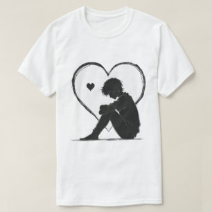 De enige die verliefd is in mijn wereld t-shirt