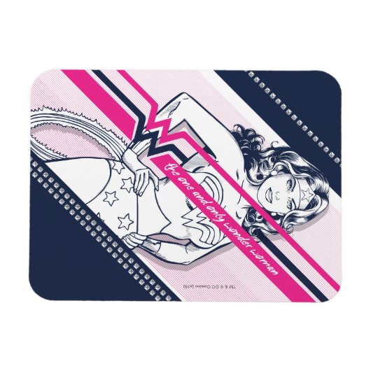 De enige en enige vrouwelijke redebeelden magneet (Horizontaal)