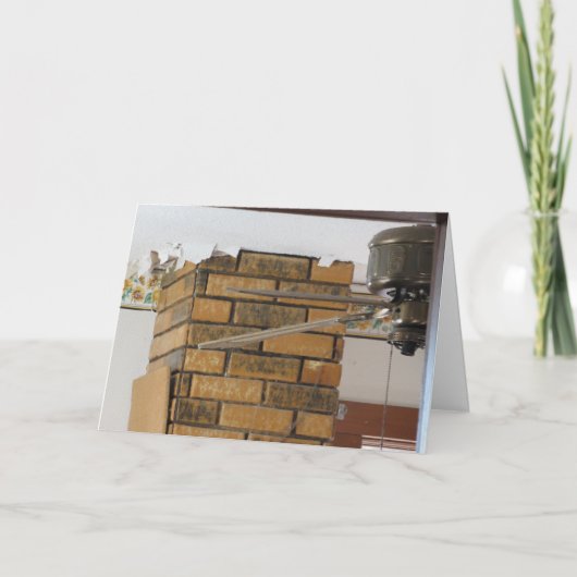 "De enige fan" Dank je kaart (Voorkant)