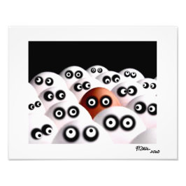 De enige foto afdruk