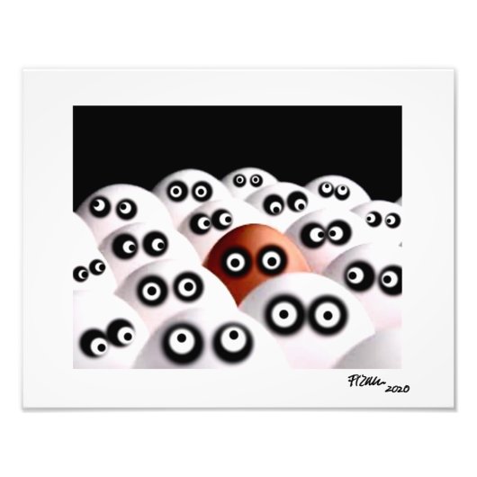 De enige foto afdruk (Voorkant)