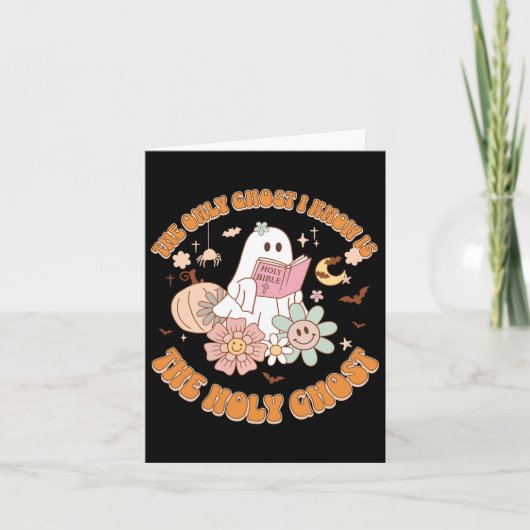 De enige gastheer die ik ken is de Heilige Ghost F Kaart (Voorkant)