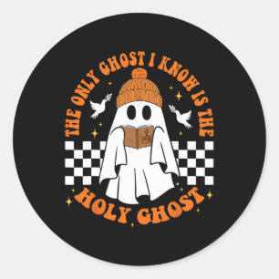 De enige gastheer die ik ken is de Heilige Ghost H Ronde Sticker