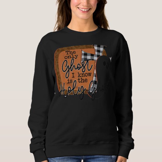 De enige gastheer die ik ken is de Heilige Ghost Trui (Voorkant)