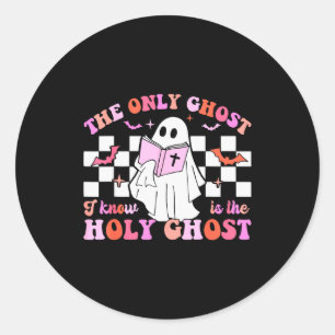 De enige geest die ik ken is de Heilige Geest chri Ronde Sticker