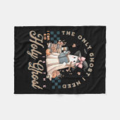 De enige geest die ik nodig heb is de Heilige Gees Fleece Deken (Voorkant (Horizontaal))