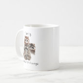 De enige gemakkelijke dag was gisteren inspirerend koffiemok (Voorkant links)