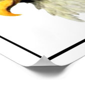 De enige gemakkelijke dag was gisteren inspirerend poster (Hoek)