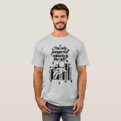 De enige gevaarlijke minderheid t-shirt (Voorkant volledig)