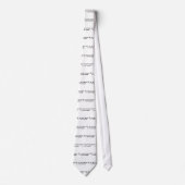 De enige goede taal is een dode taal. stropdas (Voorkant)