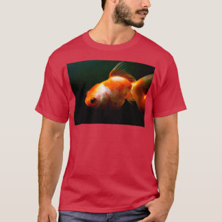 De enige Goldfish in het glazen aquarium T-shirt