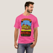 De enige graan uit de wereld Mitchell South Dakota T-shirt (Voorkant volledig)