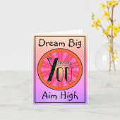 De enige grens is u de positieve citaat van de Naa Kaart (Gele Bloem)