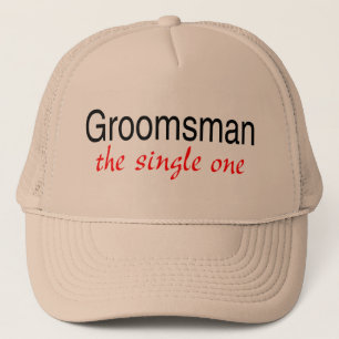 De enige Groomsman Trucker Pet