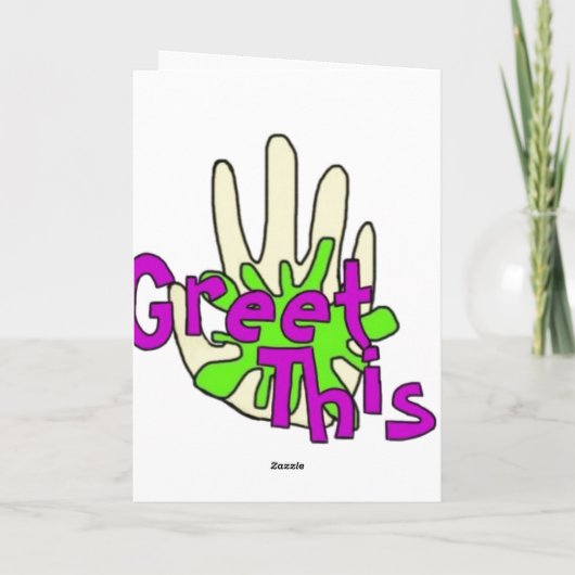 De enige Kaart van de Dag van de Voorlichting (Achterkant)