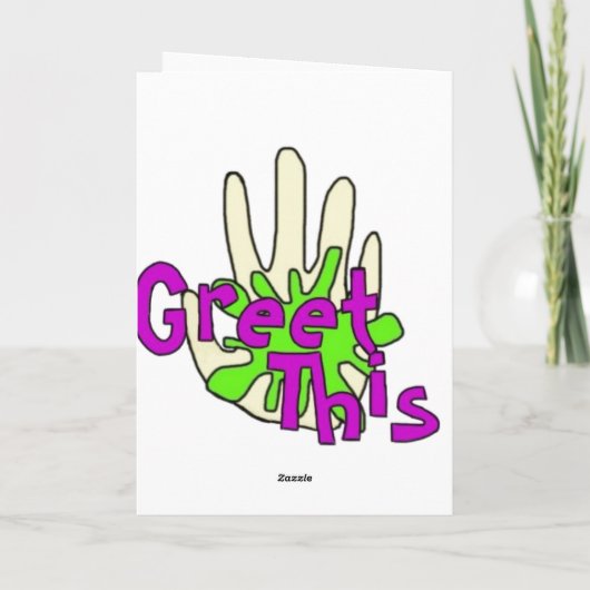 De enige Kaart van de Dag van de Voorlichting (Achterkant)