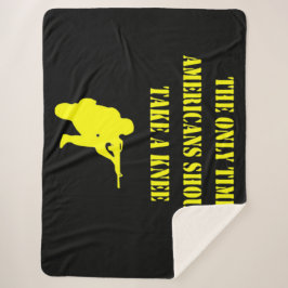 DE ENIGE KEER DAT AMERIKANEN MOETEN KNIELEN SHERPA DEKEN