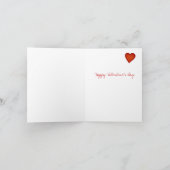 De enige Liefde van Valentijn Feestdagen Kaart (Binnen)