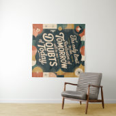 De Enige Limiet Aan Ons Beeld Van Morgen Wandkleed (In Situ (horizontaal))