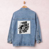 De enige limiet die jij hebt, ben jij denim jacket (Hangar)