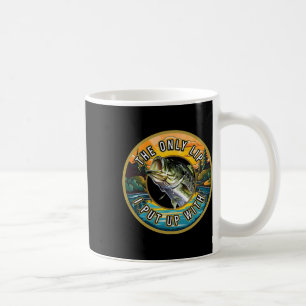 De enige lip die ik heb verdragen is Vissende nieu Koffiemok