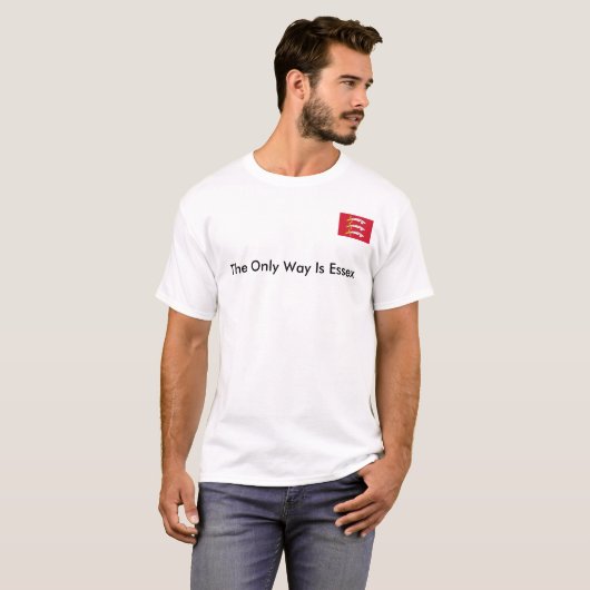 De enige manier is Essex T-shirt (Voorkant volledig)