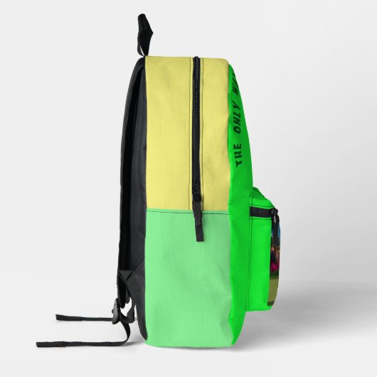 De enige manier om.. bedrukte rugzak (Links)