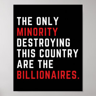 De enige minderheid die dit land kapot maakt is he poster