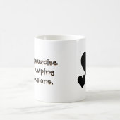 De enige oefening snarky koffie mokken (Center)