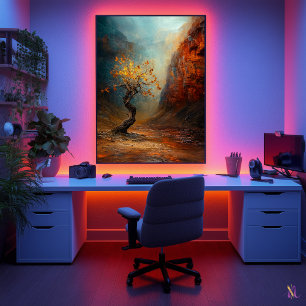 De Enige Overlevende Boom - Majestueus Kanjerlands Poster