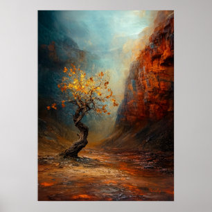 De Enige Overlevende Boom - Majestueus Kloof Lands Poster