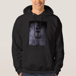 De enige pot die ik zou roken Kind van God Volgeli Hoodie
