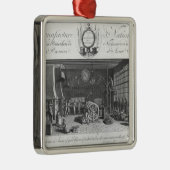 De enige productie in Frankrijk van goede scheerap Metalen Ornament (Rechts)