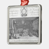 De enige productie in Frankrijk van goede scheerap Metalen Ornament (Links)