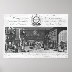 De enige productie in Frankrijk van goede scheerap Poster