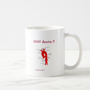 De enige reden waarom Aorta! Koffie Koffiemok