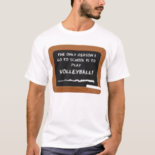 De enige reden waarom ik naar school ga... t-shirt