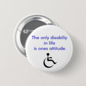 De enige ronde button 5,7 cm (Voorkant /achterkant)