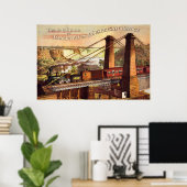 De enige route via Niagara-Herfsten Poster (Thuiskantoor)