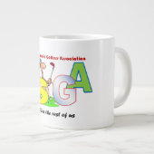 De enige Spastic Golfers training-assistent Grote Koffiekop (Voorkant rechts)