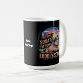 De enige squat die ik doe is Diddly Squat Capybara Koffiemok (Voorkant rechts)