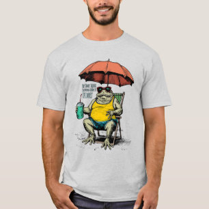 De enige squat die ik vandaag doe is Diddly Beach T-shirt