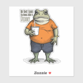 De enige squat die ik vandaag doe is Diddly Funny Sticker