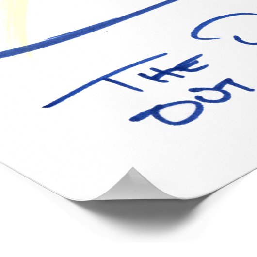 De enige uitweg is door poster (Hoek)