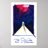 De enige uitweg is door poster (Voorkant)